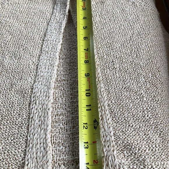 HOST PICK, Tweeds, Sweater, Small, Cream, Open/Bolero Style, w/3/4 bell sleeves - Picture 4 of 6